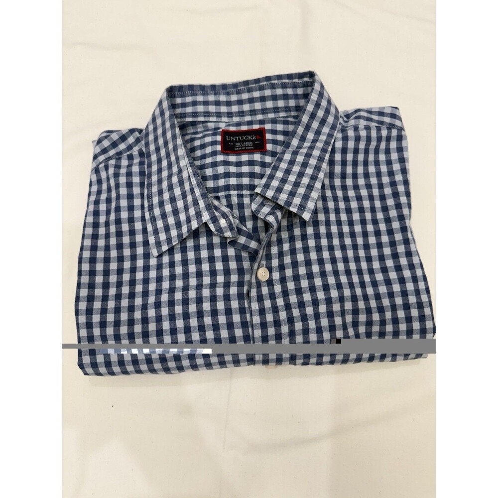 UNTUCKit Men's Long Sleeve XXL Button Up Shirt Long Sleeve